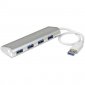 StarTech Concentrador Portátil USB 3.0 de 4 Puertos