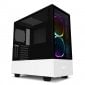 NZXT H510 Elite Cristal Templado USB 3.1 RGB Blanco Mate