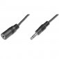 Digitus Cabo Extensor de Áudio Jack 3.5mm 1.5m Preto