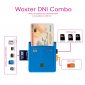 Woxter Lector Combo DNI-e USB + Smart Cards Azul