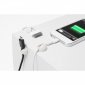 Bluelounge CableDrop Mini Pack 9 Organizadores de Cables Blancos