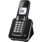 Panasonic KX-TGQ200GB Dect Telefono IP, senza Fili, Cat-Iq 2.0 Compatibile, Nero 5025232841929