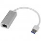 Startech Adaptador de Red Ethernet Gigabit Externo USB 3.0 Plateado