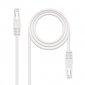 Nanocable Cable de Red RJ-45 UTP AWG24 Cat.6 1m Blanco