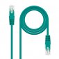 Nanocable Cable de Red RJ-45 UTP AWG24 Cat.6 1m Verde