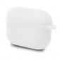 Nueboo Funda Silicona Blanca para AirPods Pro