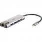 D-Link DUB-M520 Hub 5 en 1 HDMI 4K/RJ45/USB 3.0/USB-C