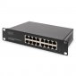 Digitus Conector Gigabit Ethernet de 16Ppuertos y 10 in No Administrado