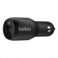 Belkin Cargador para Coche Power Delivery de 36 W 2 USB-C