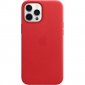 Apple MagSafe Funda Piel Roja para iPhone 12 Pro Max