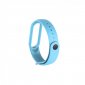 Nueboo Correa de Silicona Azul para Xiaomi Mi Band 5/6/7/Amazfit 5