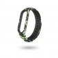 Nueboo Correa de Silicona Army Verde para Xiaomi Mi Band 5/6/7/Amazfit 5