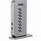 Startech Docking Station Híbrido USB 3.0 para Ordenador Portátil USB Tipo C o USB-A  para 2 Monitores HDMI o DisplayPort
