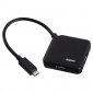Hama PC Hub USB-C Negro