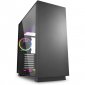 Sharkoon Pure Steel RGB Cristal Templado USB 3.1 Negra