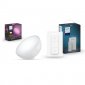 Philips Pack Hue Go V2 Lámpara de Mesa LED RGB + Hue Interruptor Atenuador Inalámbrico V2