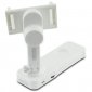 Ksix Steady REC Estabilizador 2 Ejes Blanco con Bluetooth para Smartphone hasta 5.5"