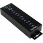 StarTech Concentrador Industrial de 10 Puertos USB 3.0