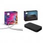 Philips Hue Pack Play Gradient Lightstrip Tira LED para Televisor 75" + HDMI Sync Box Sincronizador de Luces