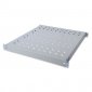 Digitus Balda con Carril de Fijación Variable de 350mm a 550mm para Armarios de 483mm 19" 1U Gris
