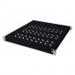 Digitus Balda con Carril de Fijación Variable de 350mm a 550mm para Armarios de 483mm 19" 1U Negra