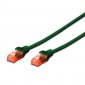 Ewent Cable de Red RJ45 Cat 6 U/UTP 50cm Verde