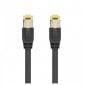 Ewent Cable de Red RJ45 Cat.8.1 S/FTP 50cm Negro