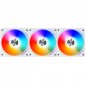 Lian-Li UNI Fan AL120 Pack 3 Ventiladores Suplementarios 120mm Blanco