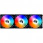 Lian-Li UNI Fan AL120 Pack 3 Ventiladores Suplementarios 120mm Negro