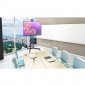 Newstar TV Rollwagen PLASMA-M1700E – Mobiler Ständer Für TVs Bis 55 Zoll, Höhenverstellbar 155–170 Cm, 35 Kg Tragkraft