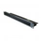 MicroConnect Panel Entrada Cables con Cepillo para Rack 19" 1HU