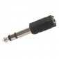 Adaptador Audio Minijack 3.5 Hembra a Jack 6.35 Macho
