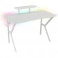 Genesis Holm 320 RGB Mesa Gaming Blanca
