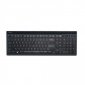 Kensington Advance Fit Teclado Fino Negro