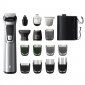 Philips Multigroom Series 7000 Set Recortador + 16 Accesorios Negro/Plata