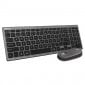 Subblim Pure Combo Extended Teclado + Ratón Bluetooth Negro/Gris